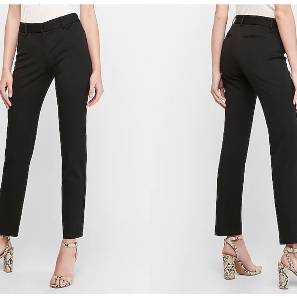 Mid-rise Ankle Columnist Dress Pants